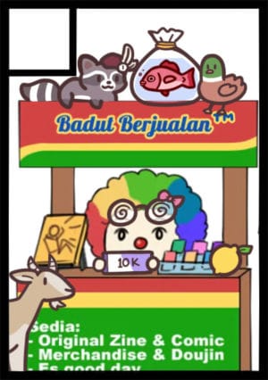 Badut Berjualan (tm) circle cut